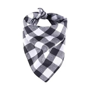 YAKA Pañuelo triangular para perro bufanda con doble_1
