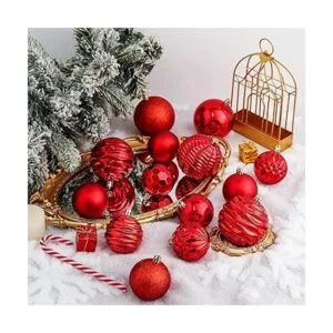 XmasExp Bolas de Navidad para colgar 34 unidades_3
