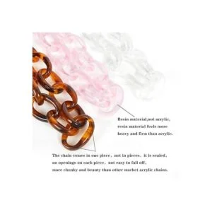 Xiazw Bolsa de resina gruesa corta con asas de repuesto