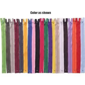 YAKA Paquete de 60 cremalleras de bobina de nailon de_3