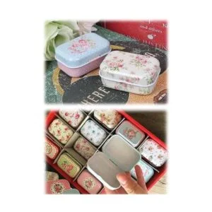 Ximimark Caja de monedas caja de almacenamiento de