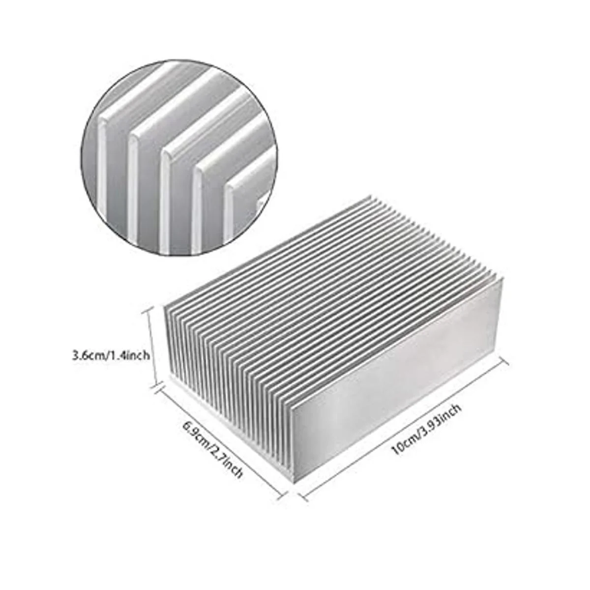 Xnrtop Módulo disipador de calor de aluminio para_2