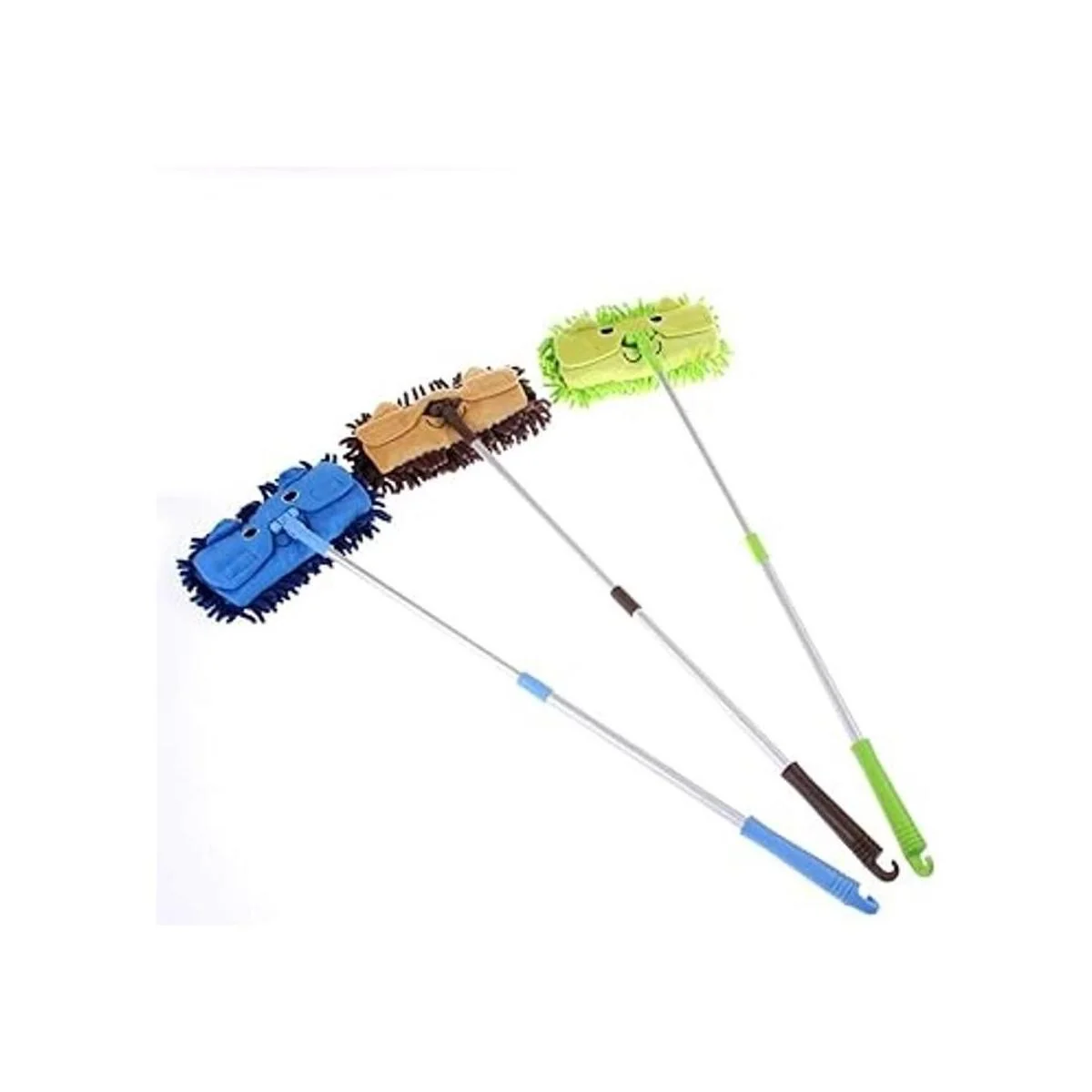 Xifando Mini fregona de microfibra de chenilla de dibujos