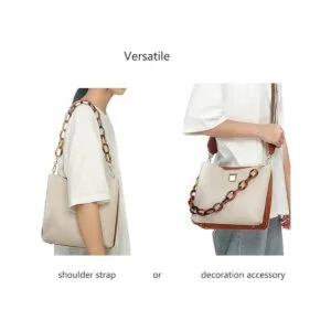 Xiazw Bolsa de resina gruesa corta con asas de repuesto