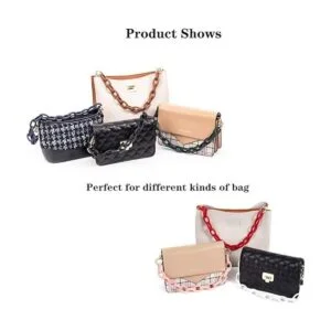 Xiazw Correa de repuesto para bolso de resina corta para