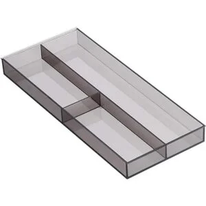 YAMAZAKI Home Organizador de cubiertos expandible para