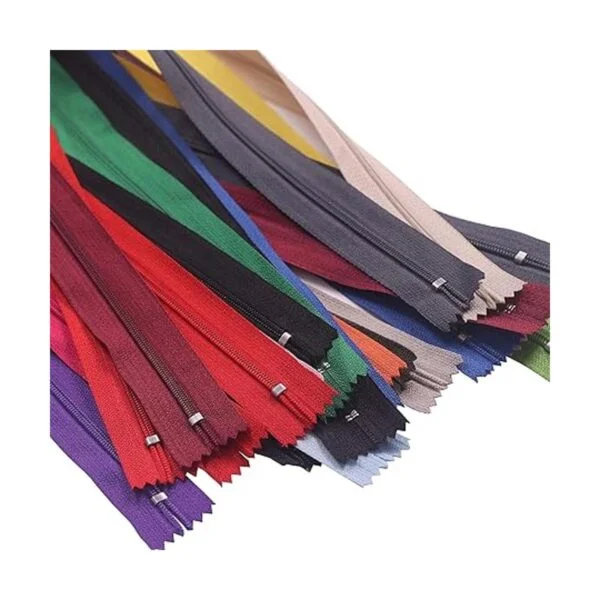 YAKA Paquete de 60 cremalleras de bobina de nailon de_5