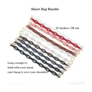 Xiazw Correa de repuesto para bolso de resina corta para