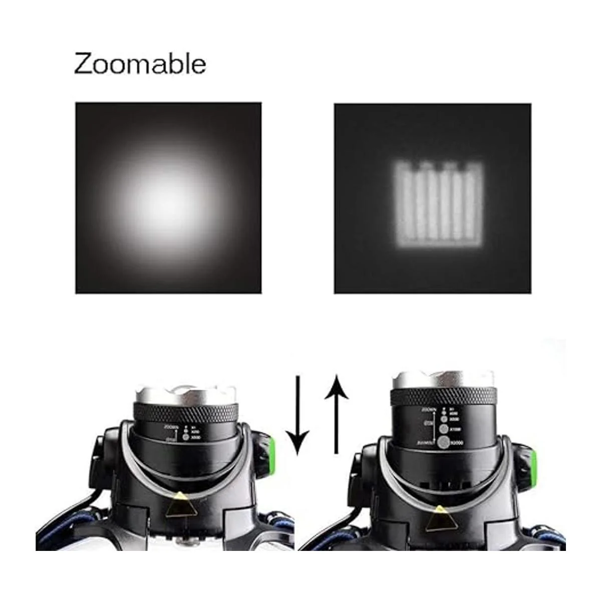 XML T6 Faro táctico de 3 modos 3000 lúmenes resistente_2