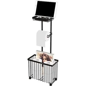 Xcosrack Soporte de papel higiénico independiente para