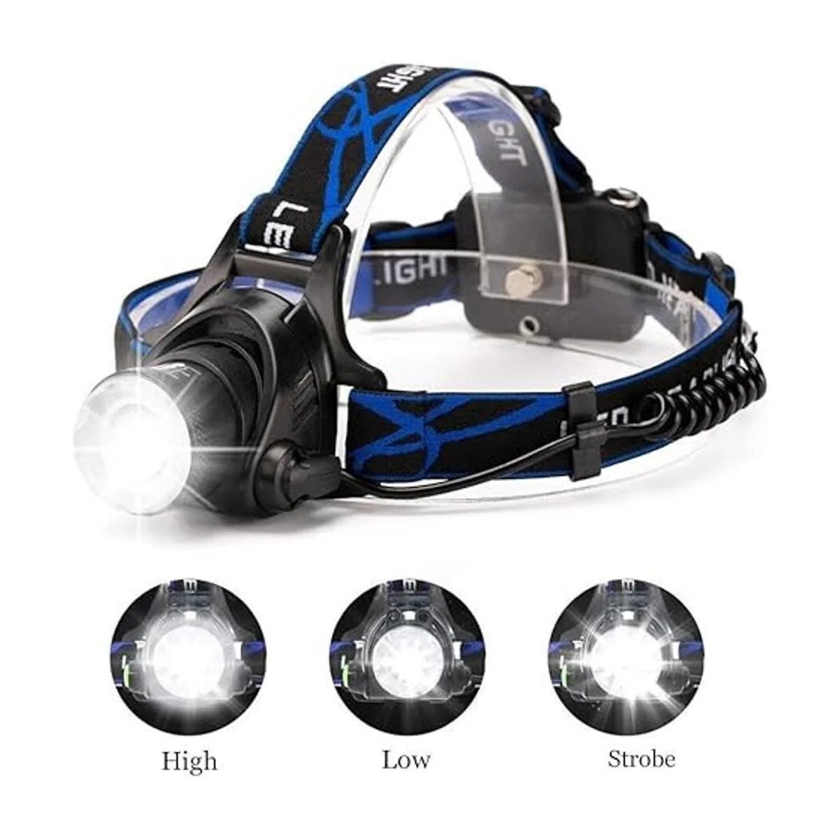 XML T6 Faro táctico de 3 modos 3000 lúmenes resistente_3