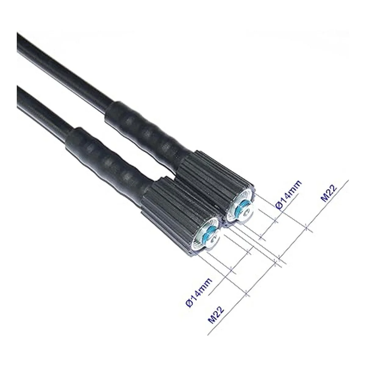 XZT Manguera de lavado de alta presión de 25 pies y 14_2