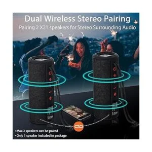 Xeneo X21 Altavoz Bluetooth inalámbrico portátil para_6