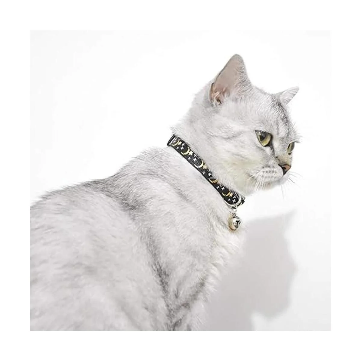 XPangle 2 PCS Collar de gato con campana lindo collar_2