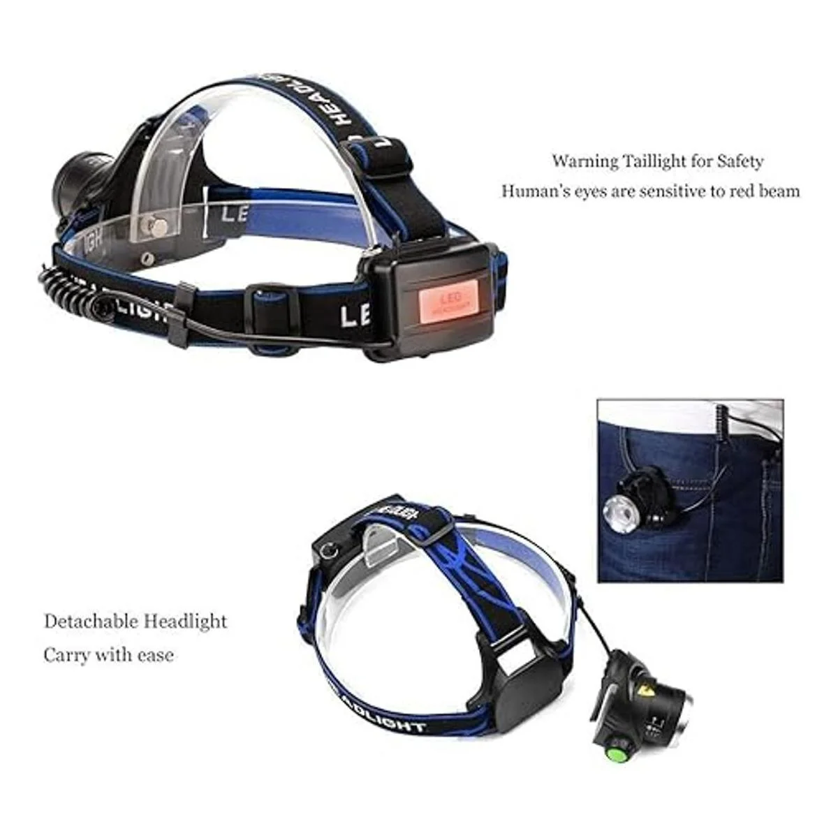 XML T6 Faro táctico de 3 modos 3000 lúmenes resistente_4