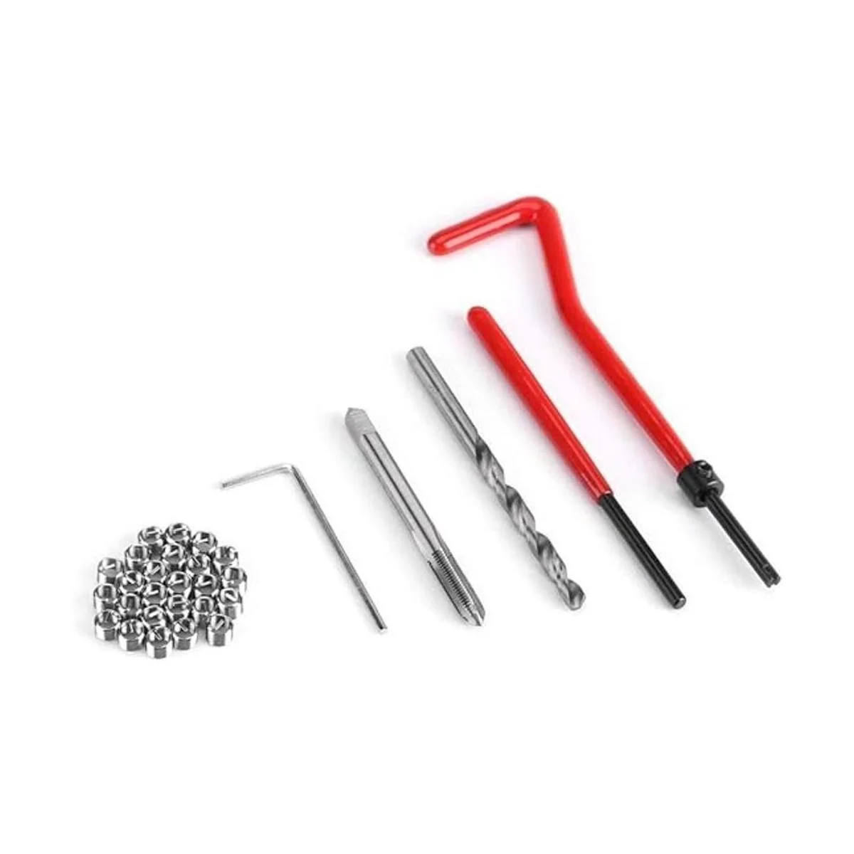 XT AUTO 30 piezas de acero inoxidable M8 x 0.049 in Kit de_2