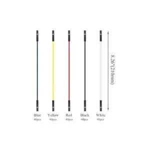 XINGYHENG 150 piezas de 5 colores 1Pin 0.100 in hembra a_3