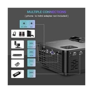 XIAOYA Proyector para exteriores proyector para_6
