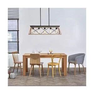 XIPUDA lámpara de cocina colgante 5 luces en línea_3