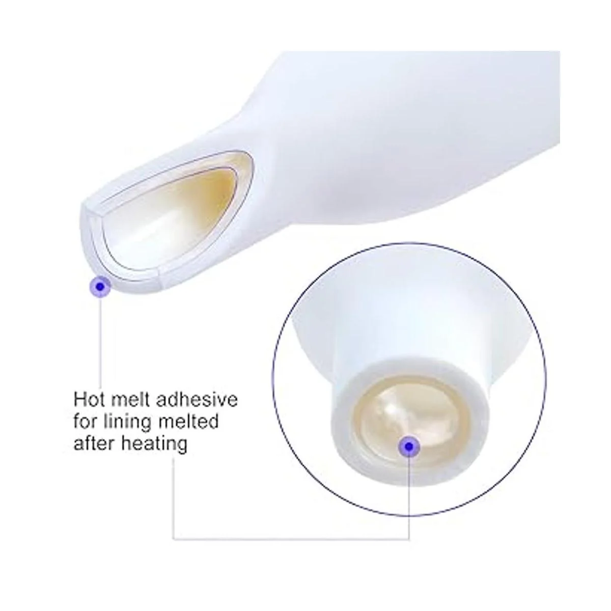 XHF 205 piezas de longitud de 3.5 pulgadas color blanco_2