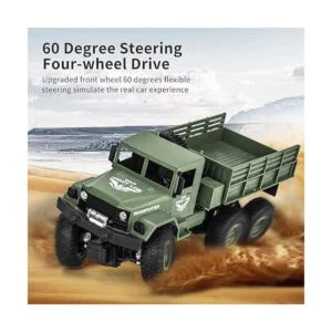 XINGRUI Camión militar a control remoto tiempo de juego_2