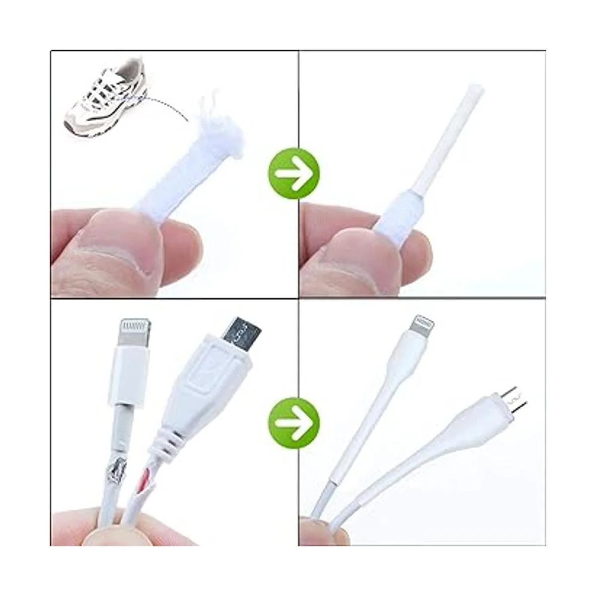 XHF 205 piezas de longitud de 3.5 pulgadas color blanco_3