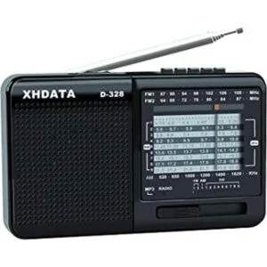 XHDATA D328 de onda corta AM FM DSP portátil de radio_1