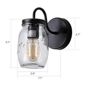 XIPUDA Sconces Wall Lighting Retro Wall Sconces Set of_5