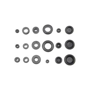 XINGYHENG Juego de 125 ojales de goma de 18 tamaños para_2