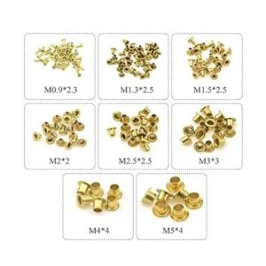 XINGYHENG Kit surtido de remaches de cobre chapados en_2