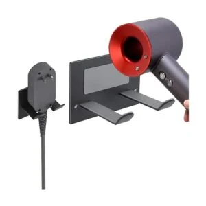 XIGOO Soporte con adhesivo para secadora de cabello