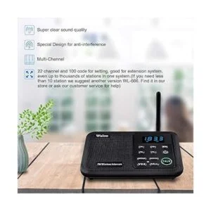 Wuloo Intercomunicadores inalámbricos para el hogar 1_2