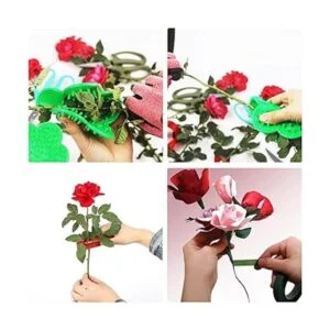 Woohome Juego de 5 tijeras de podar para jardín_4