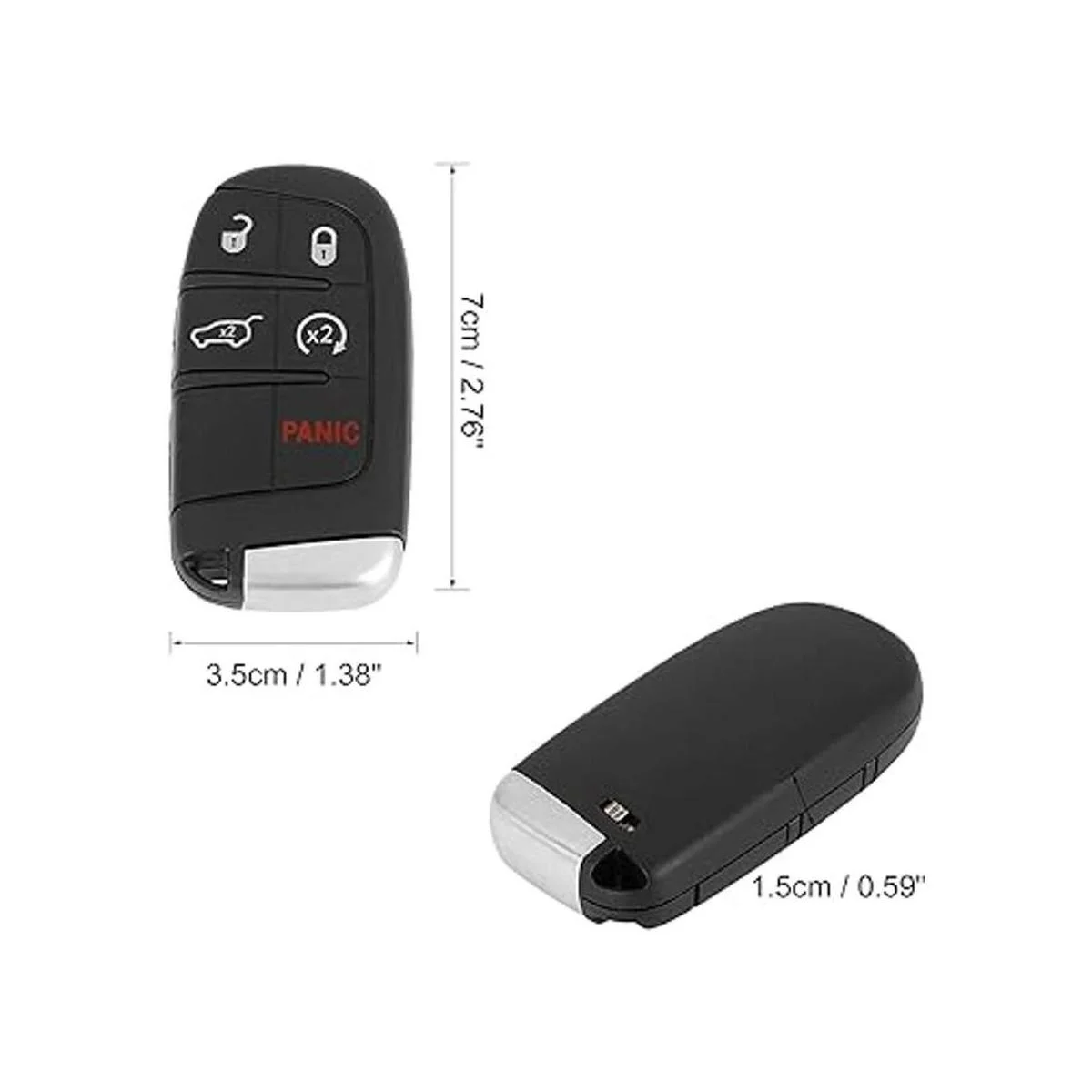 X AUTOHAUX Funda de repuesto para llavero de automóvil_4