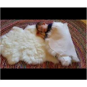 Woolous Alfombra de piel de oveja genuina de Nueva_3