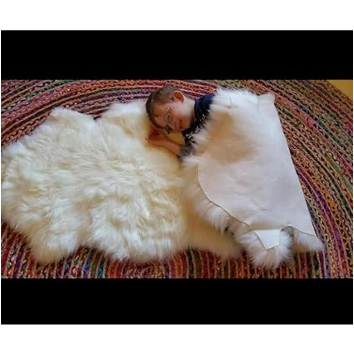 Woolous Alfombra de piel de oveja genuina de Nueva_3