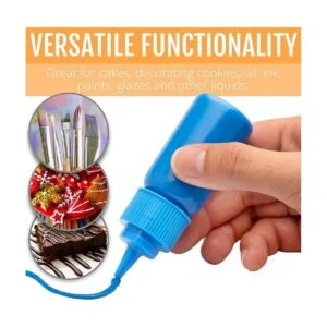 Writer Bottles 6 botellas aplicadoras fáciles de apretar