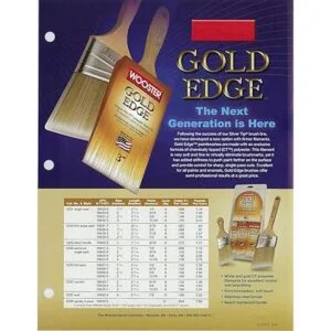 Wooster 52352 Series 5235 2 acceso directo de borde dorado_2