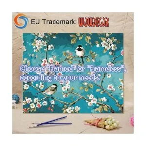 Wowdecor Kits de pintura por números para adultos y niños_5