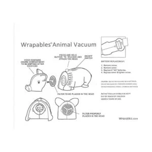 Wrapables Aspiradora de mesa pequeña con diseño de_3