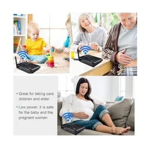 Wuloo Intercomunicadores inalámbricos para el hogar 1_3