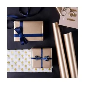 Wrapaholic Rollo de papel de envoltura de regalo con_4
