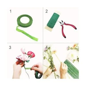 Woohome Kit de herramientas de arreglo floral envoltura