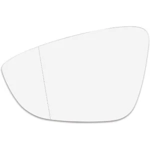 X AUTOHAUX Espejo de cristal climatizado con placa de