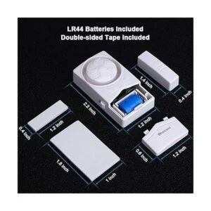 Wsdcam Alarma de puerta y ventana para alarma inalámbrica_5