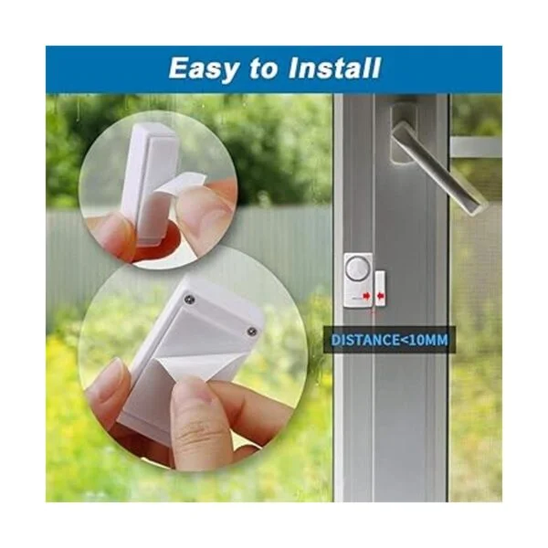 Wsdcam Alarma de puerta y ventana para alarma inalámbrica_6
