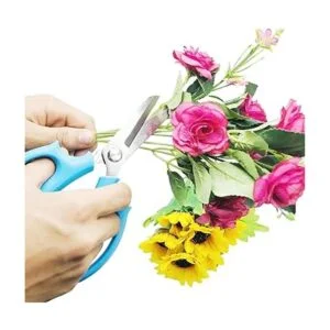 Woohome Juego de 5 tijeras de podar para jardín_5