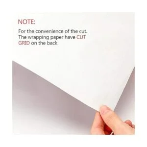 Wrapaholic Rollo de papel de envoltura de regalo con_5