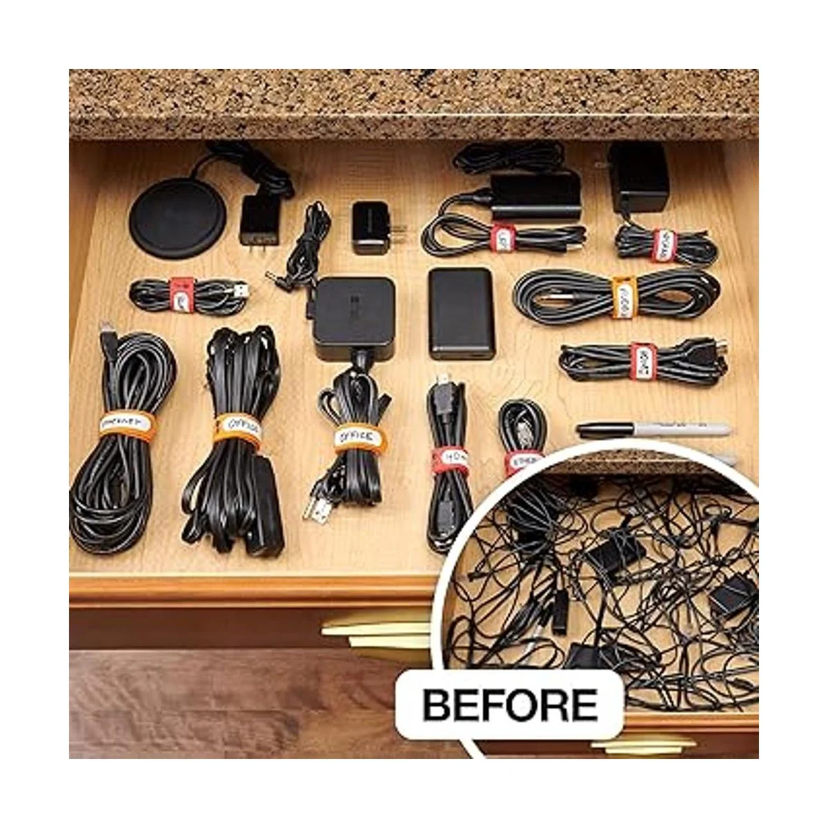 WrapIt Storage Correas de sujeción con hebilla de acero_5