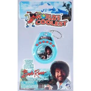 Worlds Coolest Llavero parlante Bob Ross_1